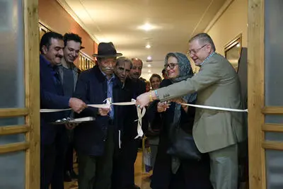 افتتاح نمایشگاه "چهره‌های نمایش ایران" با حضور هنرمندان تئاتر و سینما

