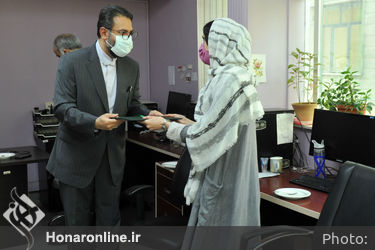 بازدید معاون امور هنری وزارت ارشاد و مدیرعامل بنیاد رودکی از هنرآنلاین