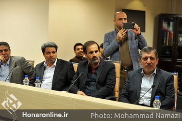 آیین تکریم علی مرادخانی و معارفه سید مجتبی حسینی به عنوان معاون امور هنری وزارت فرهنگ و ارشاد اسلامی