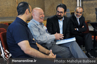 تمرین ارکستر سازهای ملی به رهبری فرهاد فخرالدینی