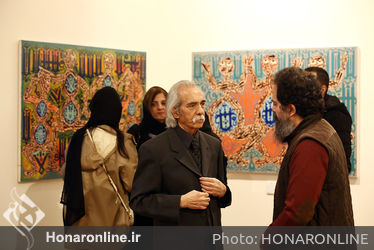  نمایشگاه نقاشی احد مظفری کاکاوند در گالری آرت سنتر 