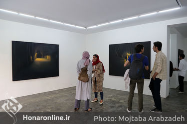 افتتاحیه‌ی نمایشگاه نقاشی حمیدرضا امامی در گالری اُ 