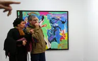 افتتاحیه نمایشگاه نقاشی‌های علی نصیر در گالری اُ