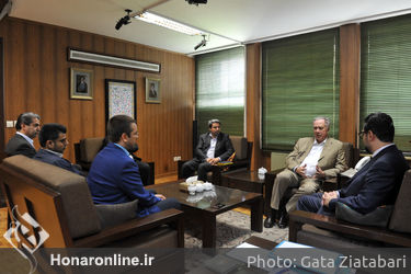 دیدار رئیس کنسرواتوار چایکوفسکی موسکو با معاون هنری