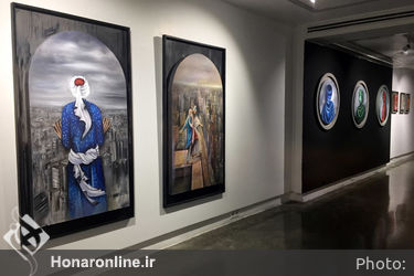 نمایشگاه نقاشی طلا درنگی در گالری ثالث