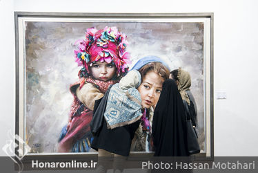نمایشگاه نقاشی رحیم نوه سی در گالری فرهنگسرای نیاوران