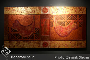 نمایشگاه نقاشی لیلی زرقانی در نگارخانه نگر