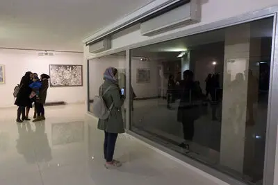 افتتاحیه نمایشگاه آثار شیرین ملت گهر در گالری آران
