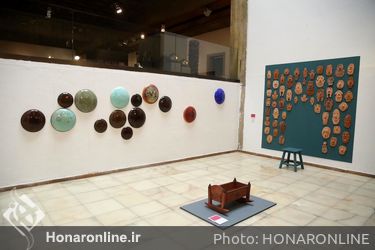 افتتاحیه یازدهمین دوسالانه ملی سرامیک ایران در فرهنگسرای نیاوران