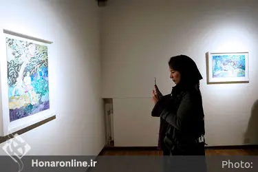 افتتاحیه نمایشگاه آثار مارال قندیلی در گالری آ