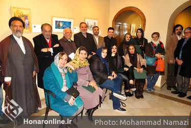 مراسم اهدای لوح به شرکت کنندگان نمایشگاه آینه دار دوران
