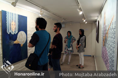 نمایشگاه آثار مریم درویش در گالری گلستان