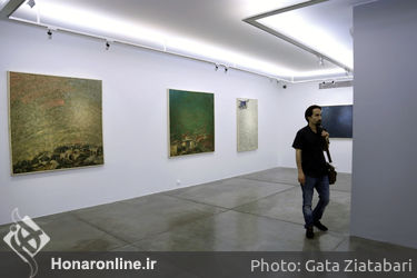 نمایشگاه نقاشی های مرتضی گودرزی دیباج در گالری شیرین