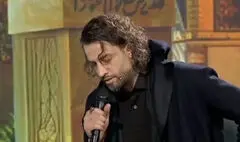 اذان بنیامین بهادری در کنار حرم رضوی