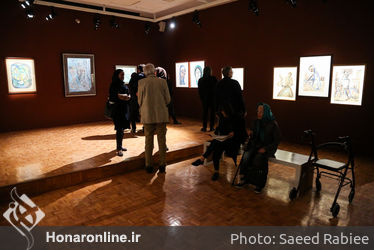 افتتاح نمایشگاه نقاشی های هوشنگ پزشک‌نیا در گالری شهریور