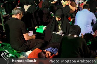 مراسم احیای شب 21 ماه مبارک رمضان - گلزار شهدای بهشت زهرا (س)