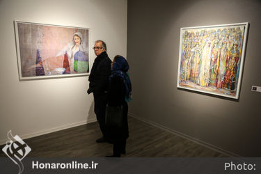نمایشگاه نقاشی ناصر پلنگی و لباس بهنود جواهرپور در گالری آریانا 