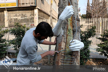 آماده سازی شهر برای استقبال از بهار -1