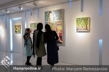 هفتمین نمایشگاه آثار نقاشی سمانه احسانی‌نیا