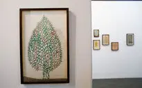 افتتاحیه نمایشگاه نقاشی های امیر کبیرنژاد در گالری آریا