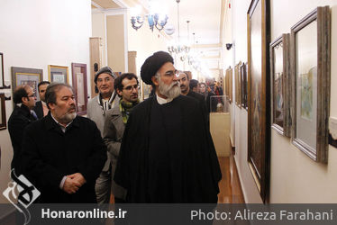 افتتاحیه دهمین دوسالانه ملی نگارگری ایران