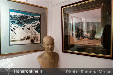 گردهمایی بزرگ هنرمندان معاصر در نگارخانه خیریه بهنام دهش‌پور