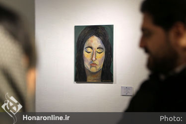 افتتاحیه نمایشگاه نقاشی‌های نیوشا خطیب در گالری فردا