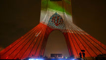 Live broadcast of Iran-Iraq football and celebration of victory in Azadi Square