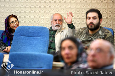 جشن تولد بهرام بیضایی در تئاتر شهر