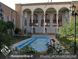 حوض یکی از عناصر معماری ایرانی