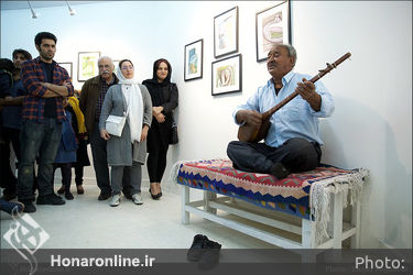 نمایشگاه نقاشی عليرضا شيرافكن در گالری نگر