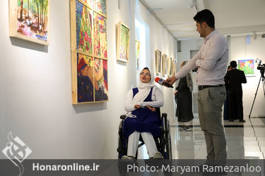 هفتمین نمایشگاه آثار نقاشی سمانه احسانی‌نیا