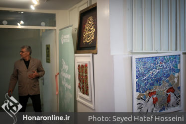 نمایشگاه نقش خط‌ها و خروس‌های حسین نوروزی