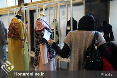 نمایشگاه آثار ششمین جشنواره مدو لباس فجر 