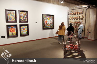 نمایشگاه آثار علی اکبر صادقی در موزه هنرهای معاصر