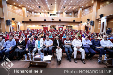 اختتامیه همایش آبرنگ ایران در فرهنگسرای اندیشه