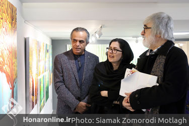 نمایشگاه نقاشی رضا بیگناه در گالری مژده