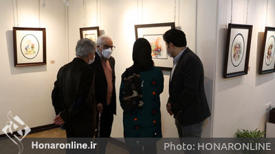 نمایشگاه نقاشی «روایت آب و رنگ»  آثار شیوا فضلی در نگارخانه گلهای داودی