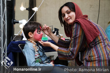 جشن خانه تئاتر در فضای باز خانه هنر مندان