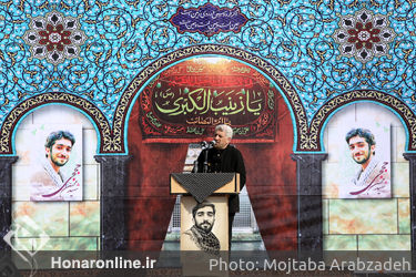 مراسم تشییع پیکر مطهر شهید حججی