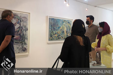 نمایشگاه آثار رابعه نیوشا در گالری هفت‌ثمر