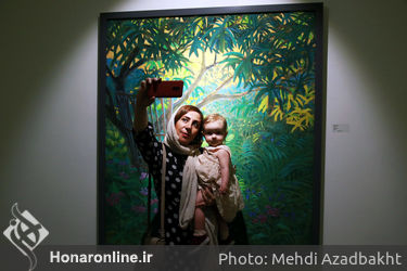نمایشگاه نقاشی ایینا هیزنن در گالری شیرین2