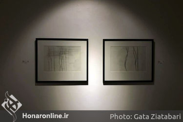 نمایشگاه انفرادی طراحی، نقاشی حمیدرضا اندرز در گالری شیرین