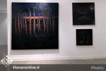 نمایشگاه آثار قادر منصوری در گالری ویستا