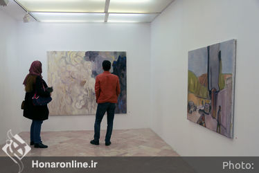افتتاحیه نمایشگاه نقاشی های علی گلستانه در گالری مریم فصیحی هرندی