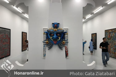 نمایشگاه آثار علی اکبر صادقی در گالری مدار موازی