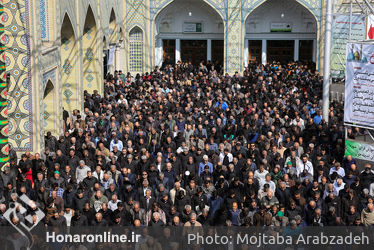 مراسم اربعین حسینی در حرم مطهر حضرت عبدالعظیم حسنی(ع)‎