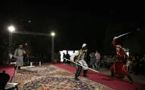 تعزیه‌خوانی در خانه هنرمندان 