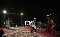 تعزیه‌خوانی در خانه هنرمندان 