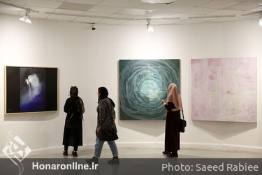 دهمین کارنمای پژوهشی انجمن هنرمندان نقاش ایران در خانه هنرمندان
